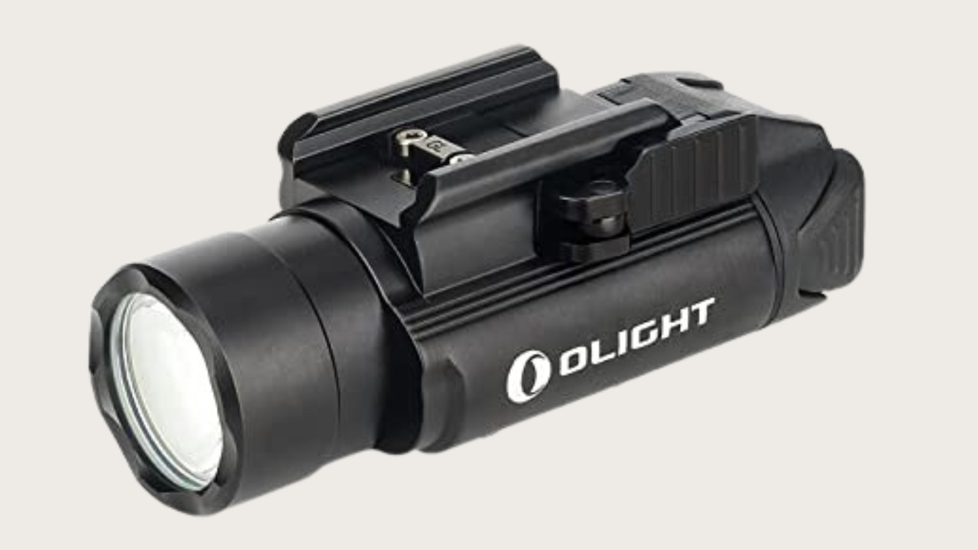 Black tactical flashlight Black tactical flashlight