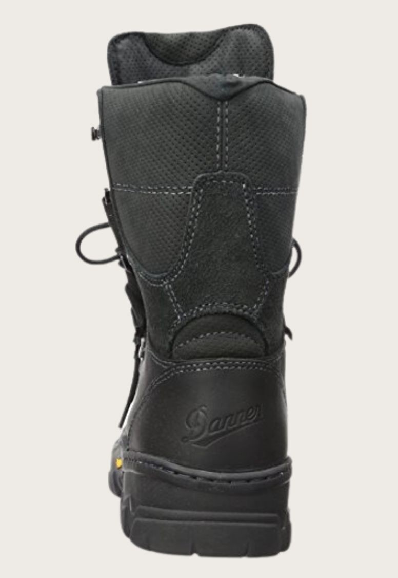 Black tactical boot