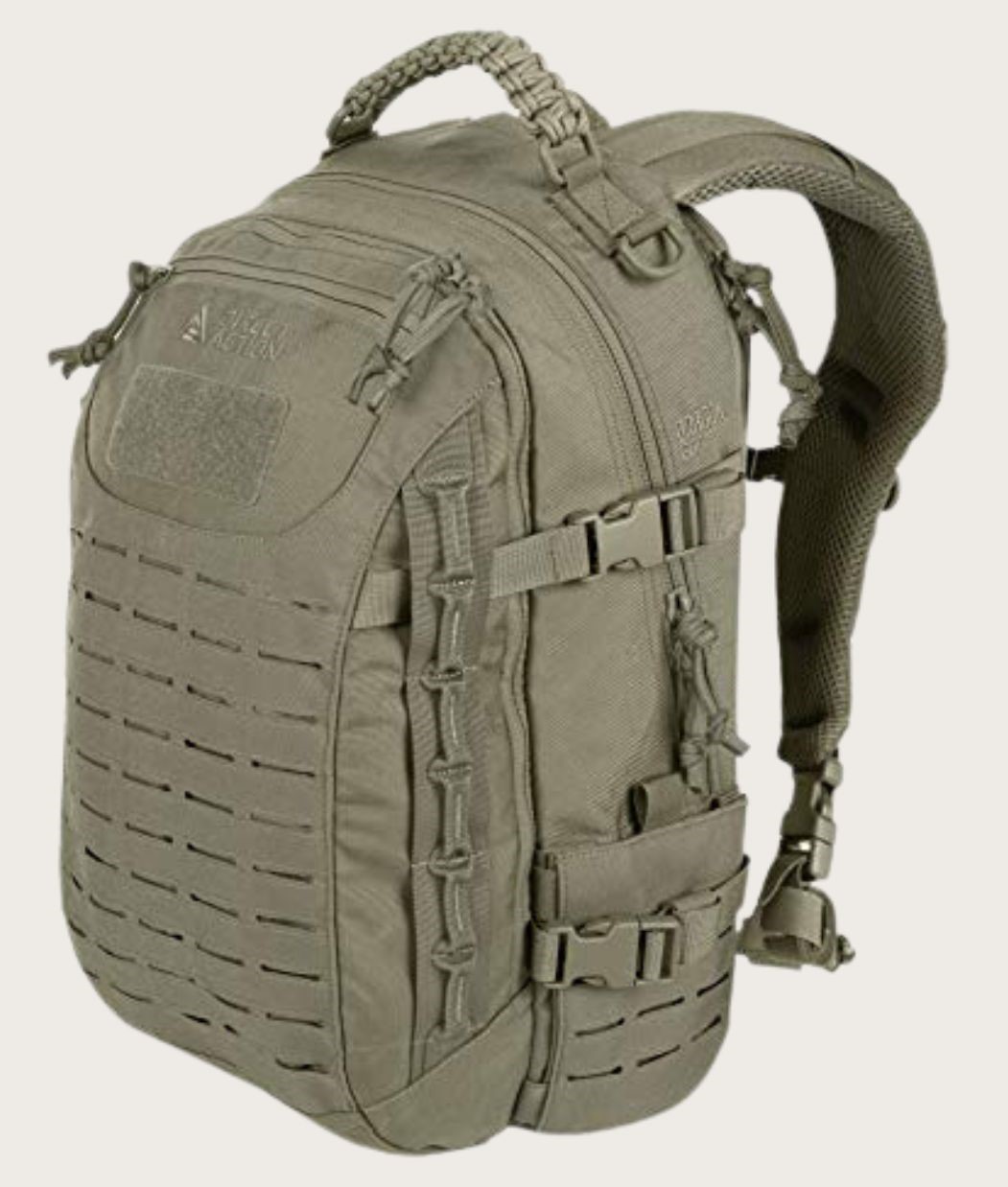 Brown tactical backpack