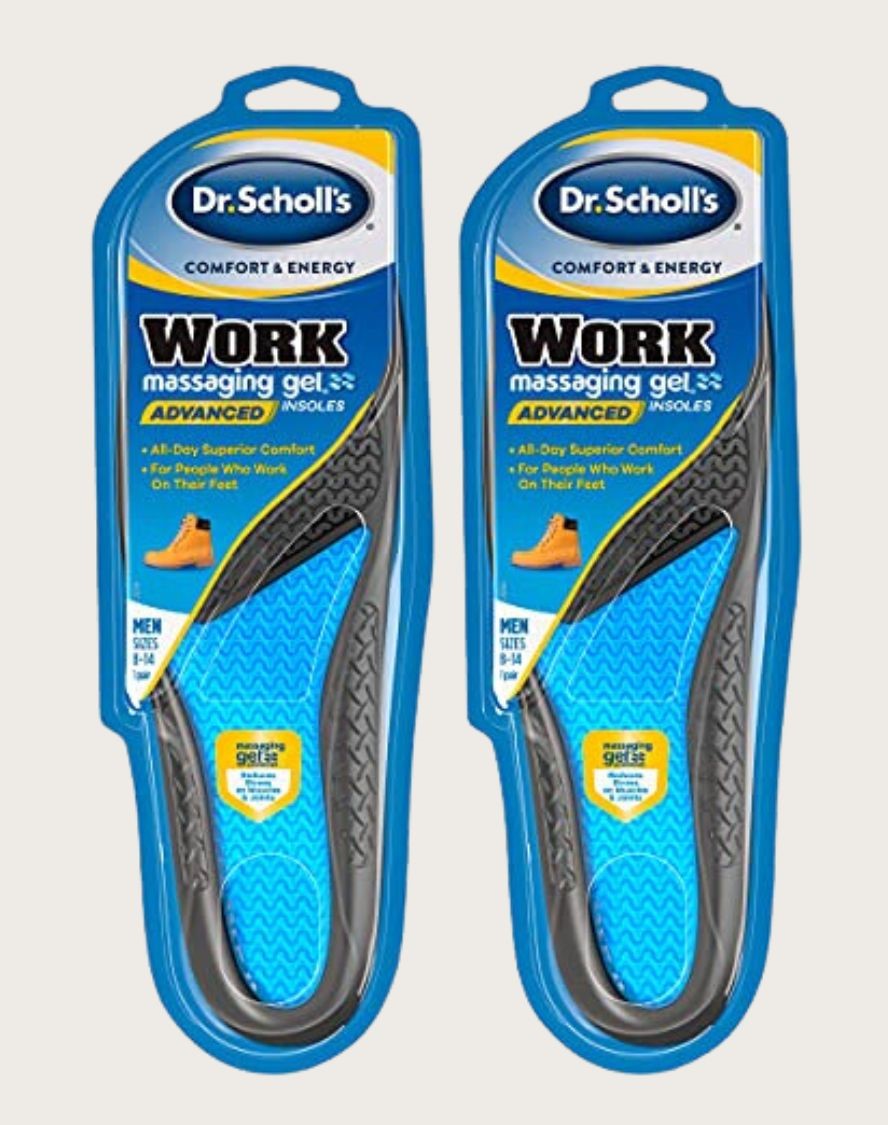 Blue feet insoles