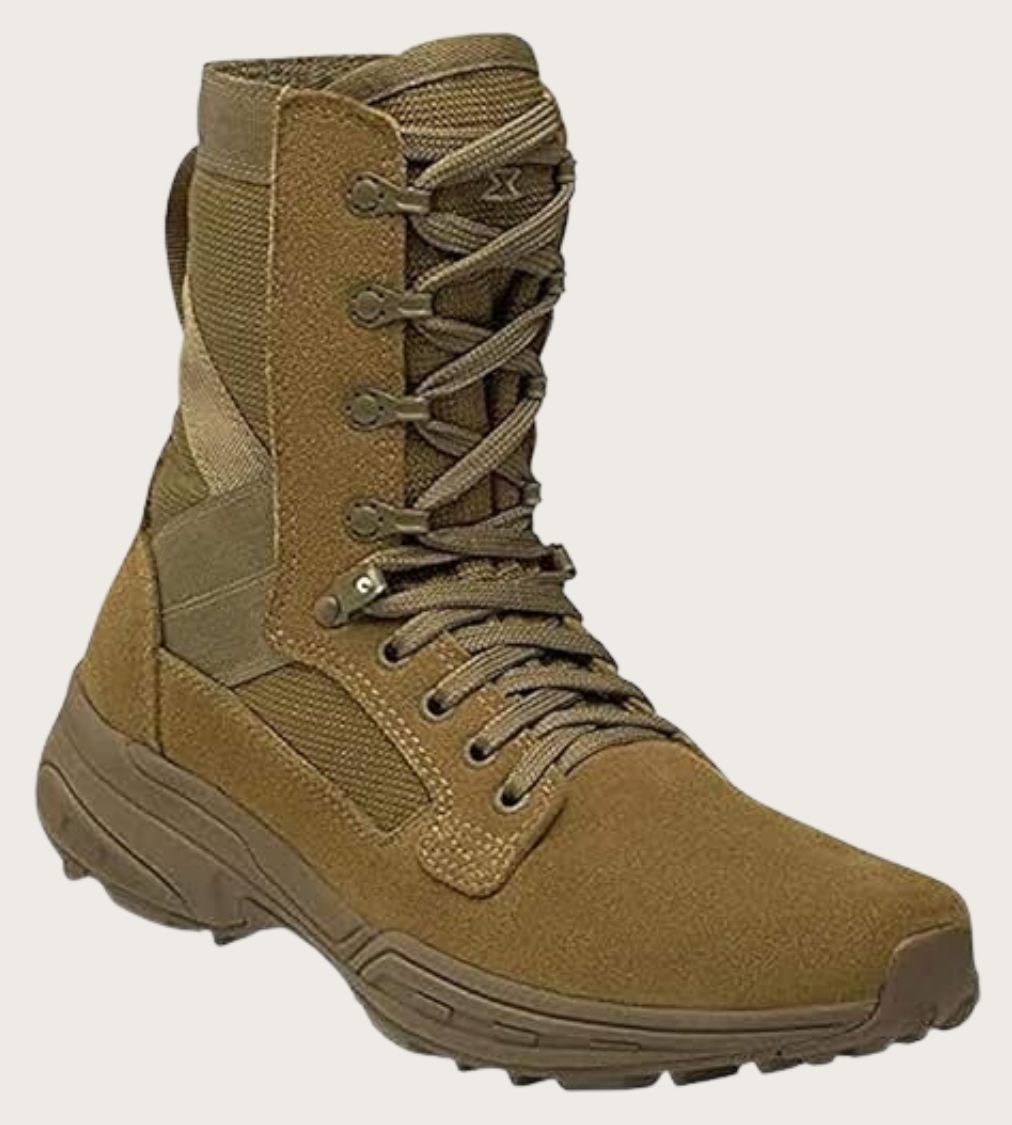 Brown tactical boot Brown tactical boot