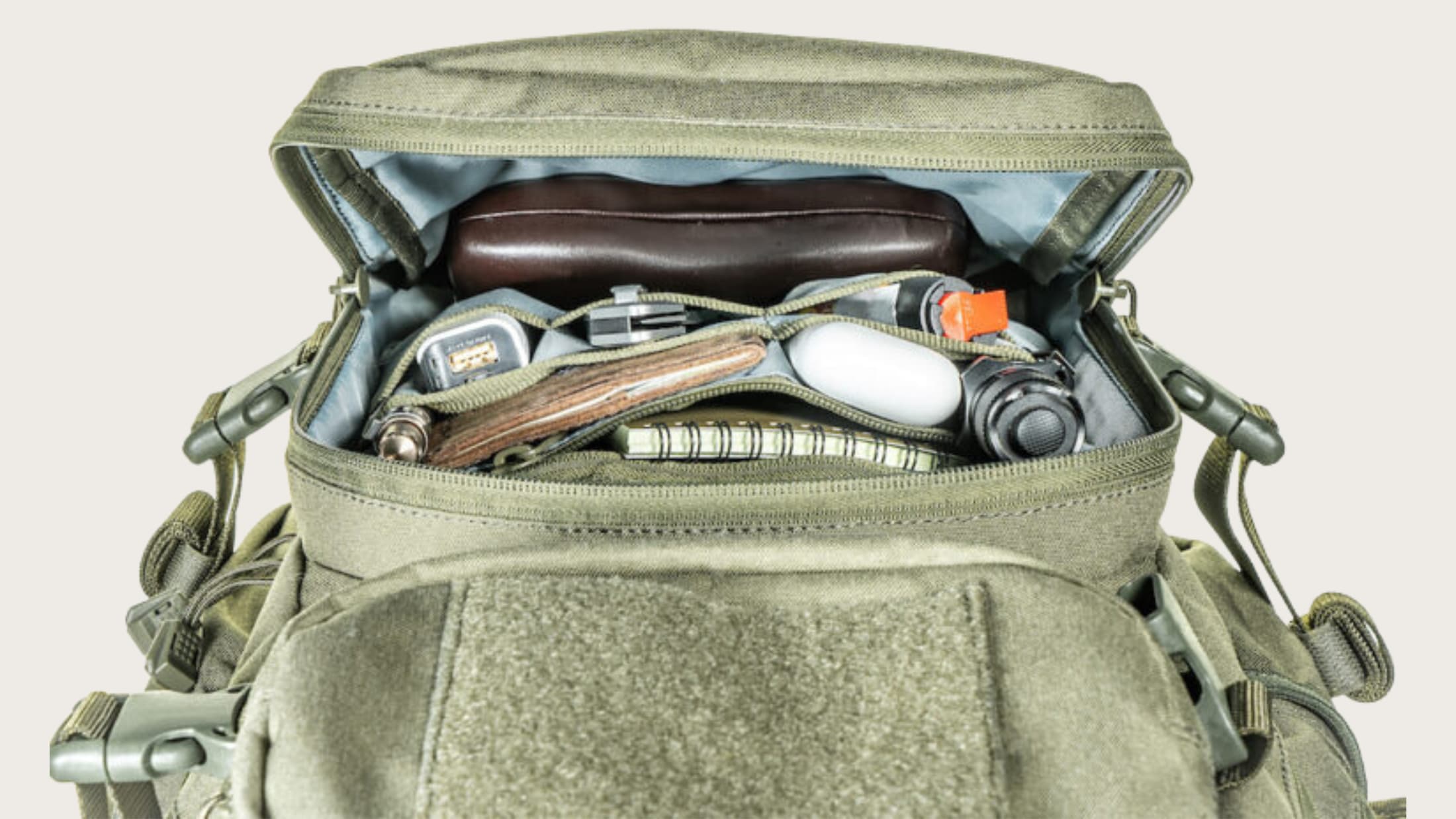 Open tactical gear backpack Open tactical gear backpack