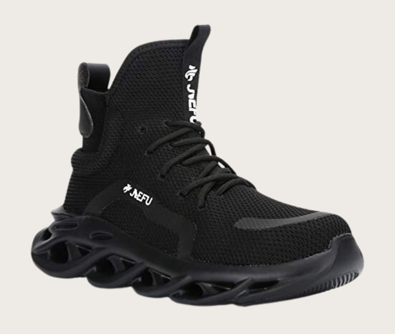 Black tactical boot