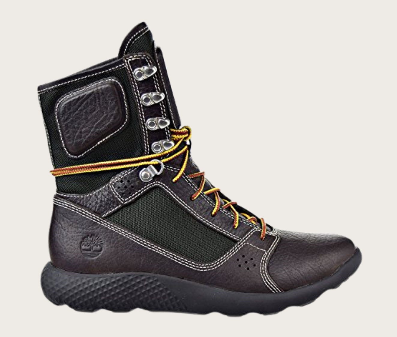 Black tactical boot