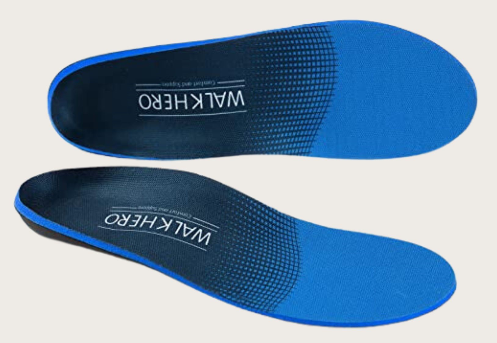 Blue feet insoles